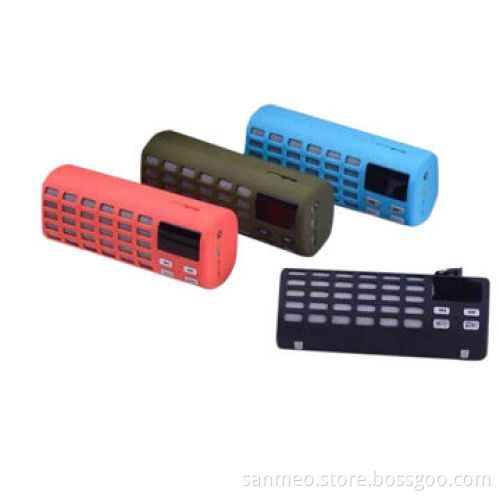 Bluetooth Speaker, Stereo Sound Music, Phone-free Answering, Keychain DesignNew